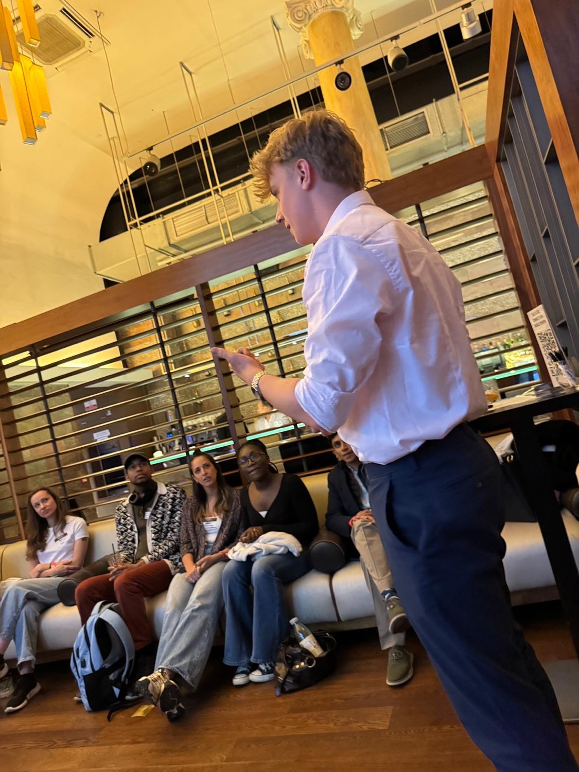 Pitching the strategy